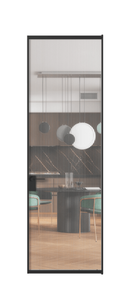 Алюминиевая дверь АЛПЛ040.01 Алюминий Черный Рифлёное стекло "Moru", триплекс. Без короба чер Цена 121970 Стоимость комплекта двери включает:
1. Полотно (600/650/700/750/800/850/900/950*2000-2400 мм).
2. Короб
3. Комплект фурнитуры (2 торцевые петли и магнитный замок с ответной планкой). Фабрика дверей Волховец 8 (800) 551 43 19 Алюминиевая дверь АЛПЛ040.01 Алюминий Черный Рифлёное стекло "Moru", триплекс Цена 121970 | Volhovec