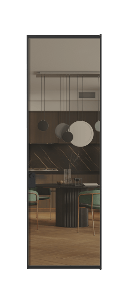 Алюминиевая дверь АЛПЛ040.01 Алюминий Черный Прозрачное бронзовое стекло, триплекс. Без короба чер Цена 115570 Стоимость комплекта двери включает:
1. Полотно (600/650/700/750/800/850/900/950*2000-2400 мм).
2. Короб
3. Комплект фурнитуры (2 торцевые петли и магнитный замок с ответной планкой). Фабрика дверей Волховец 8 (800) 551 43 19 Алюминиевая дверь АЛПЛ040.01 Алюминий Черный Прозрачное бронзовое стекло, триплекс Цена 115570 | Volhovec