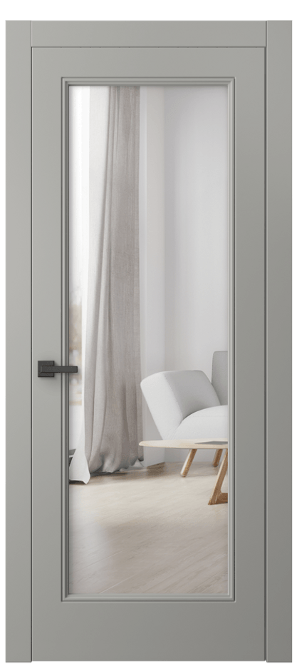 Дверь межкомнатная Linea 8300 Матовый нейтральный серый Двустороннее зеркало, триплекс Гладкий компланарный наличник МНСР* Цена 76699 ₽ Наличники уже входят в базовый комплект. Фабрика дверей Волховец 8 (800) 551 43 19 Межкомнатная дверь Linea 8300 Матовый нейтральный серый Двустороннее зеркало, триплекс Цена 76699 ₽ | Volhovec