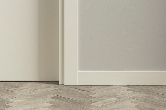 Плинтус Плоский 75 мм