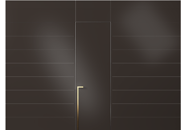 Панели для отделки стен Стеновая панель в эмали Матовый антрацит. Цвет Матовый антрацит. Материал Гладкая эмаль. Коллекция Эмаль. Картинка.