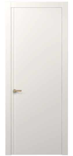 Дверь межкомнатная АКП 8644 МПБЛ. Цвет Матовый пудровый белый. Материал Гладкая эмаль. Коллекция Alba. Картинка.
