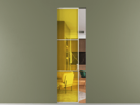 Алюминевая перегородка АЛПР 040.03 ММБ ПРОЗ ЖЕЛ. Цвет Алюминий молочно-белый. Материал Алюминий в эмали. Коллекция Перегородка Formato скрытый пенал 1 створка. Фото. Алюминевая перегородка АЛПР 040.03 ММБ ПРОЗ ЖЕЛ. Цвет Алюминий молочно-белый. Материал Алюминий в эмали. Коллекция Перегородка Formato скрытый пенал 1 створка. Картинка.