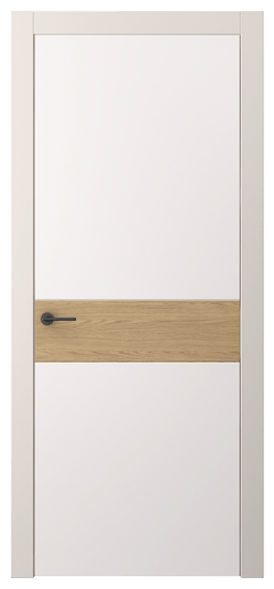 Дверь межкомнатная АКП 4221 ПЭКС. Цвет ПЭТ кремово-серый. Материал ПЭТ. Коллекция Freedom. Картинка.